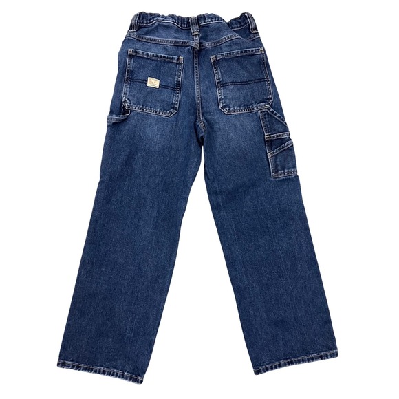 Old Navy Other - Old Navy Kids Painter's Pants Reissue Dark Wash Carpenter Jeans Blue Size 16